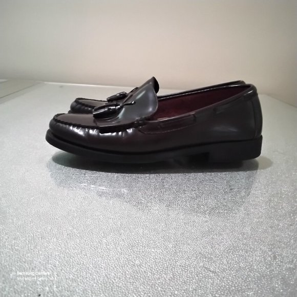 Men Wejuns Bass Brown Tassel Slip-on Leather Loafers Shelf/Rack Pull W.O.B. 10M main image 5